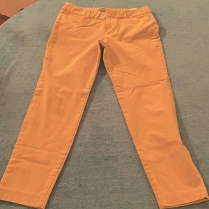 Mustard Pixie pants from Old Navy